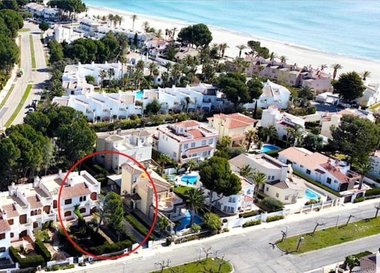 Vila Chalet A 100M De La Playa De Cristal, Pino Alto L'L'Hospitalet de l'Infant Exteriér fotografie